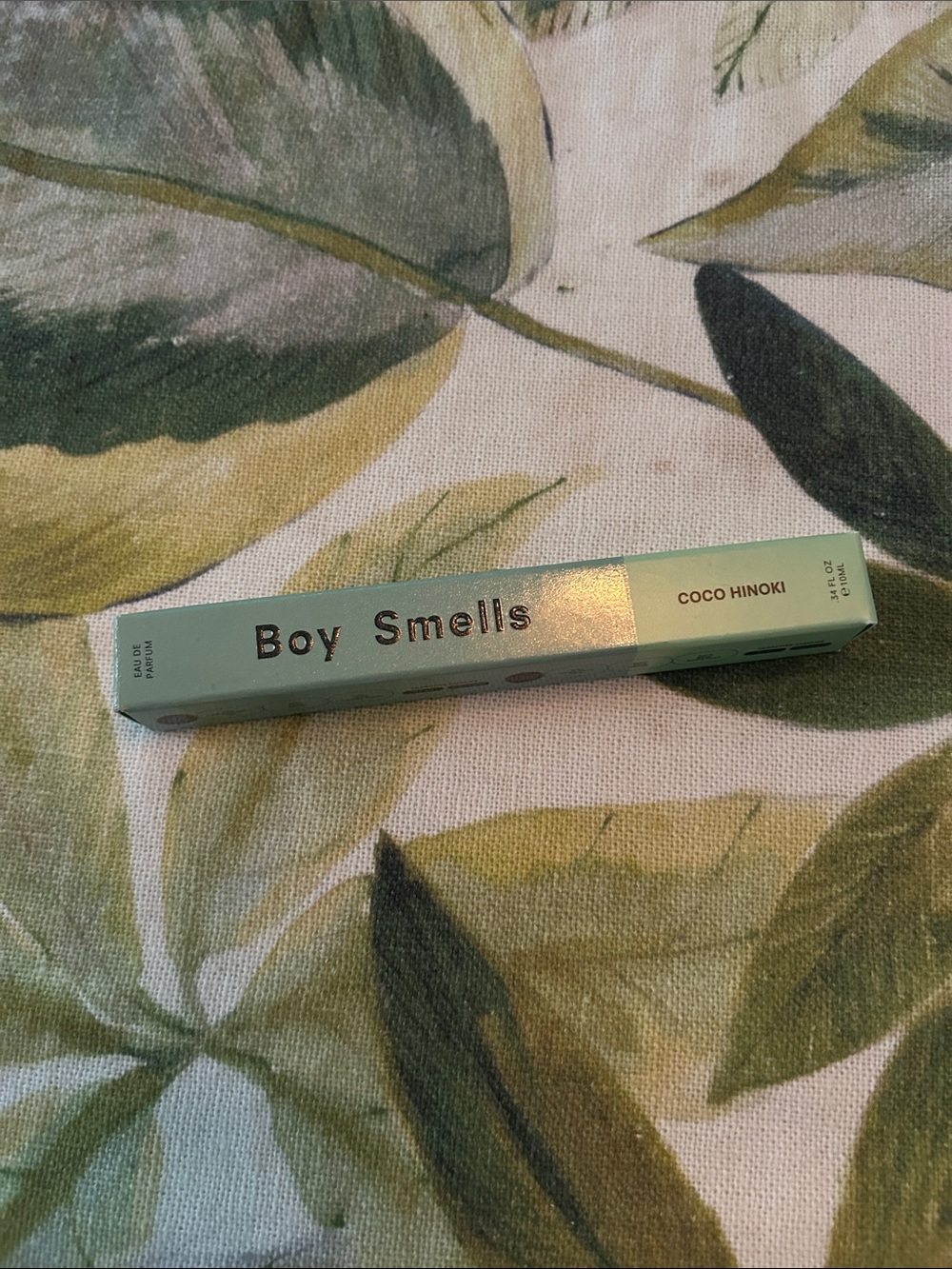 Boy Smells Coco Hinoki Travel Spray — Mint Green Fragrance